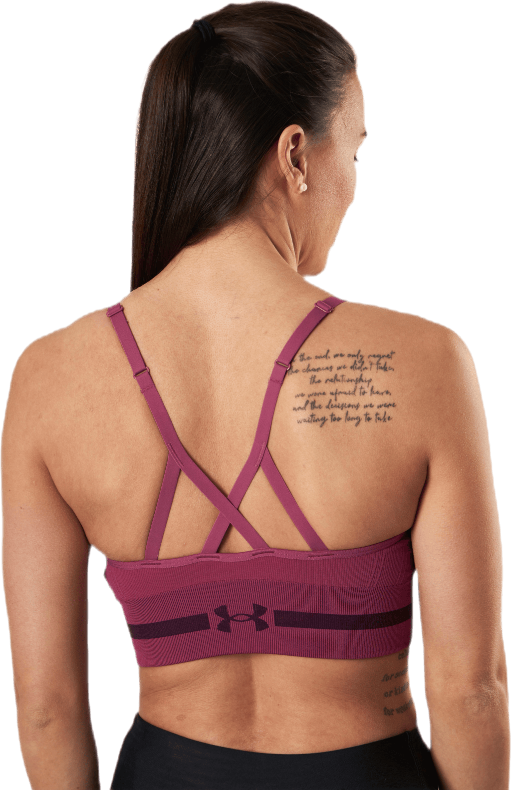 Seamless Low Long Bra Pink - Bild 3