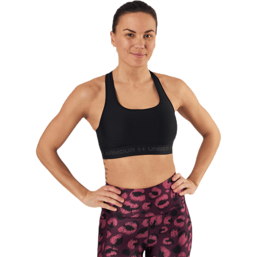 Crossback Mid Bra Black