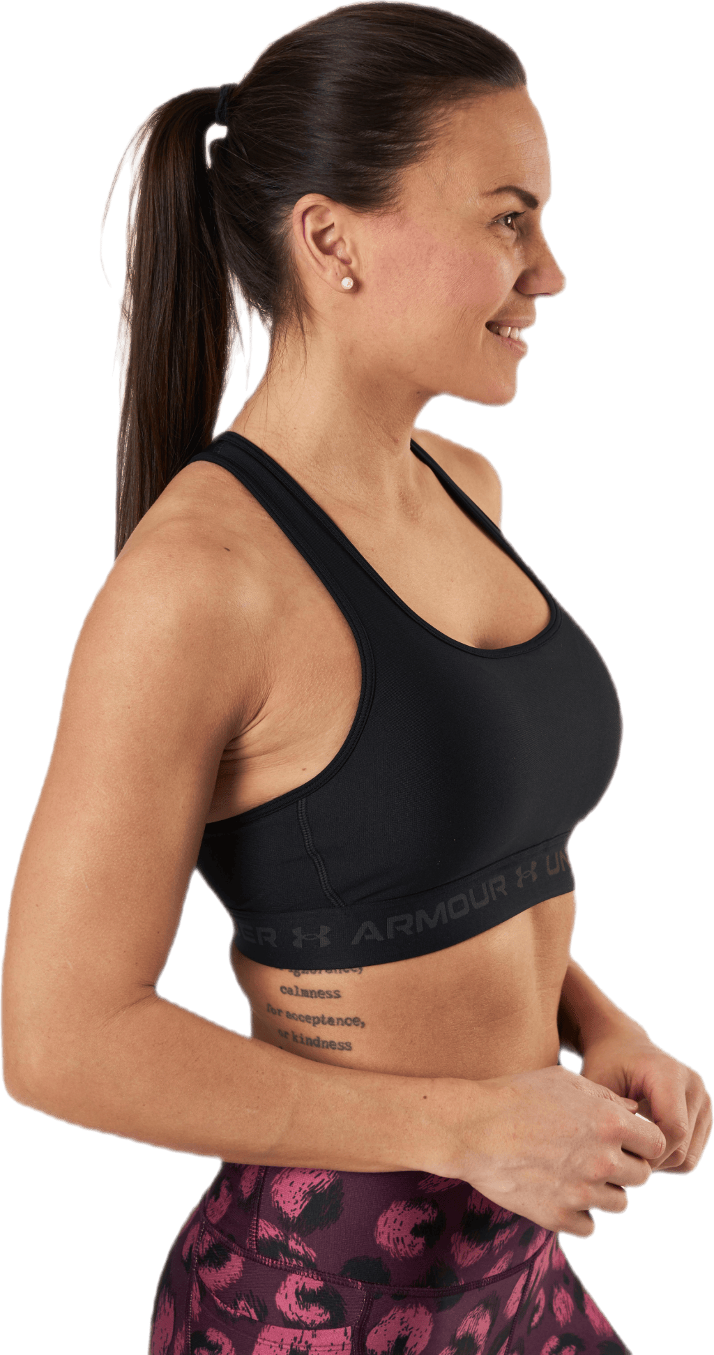 Crossback Mid Bra Black - Bild 2