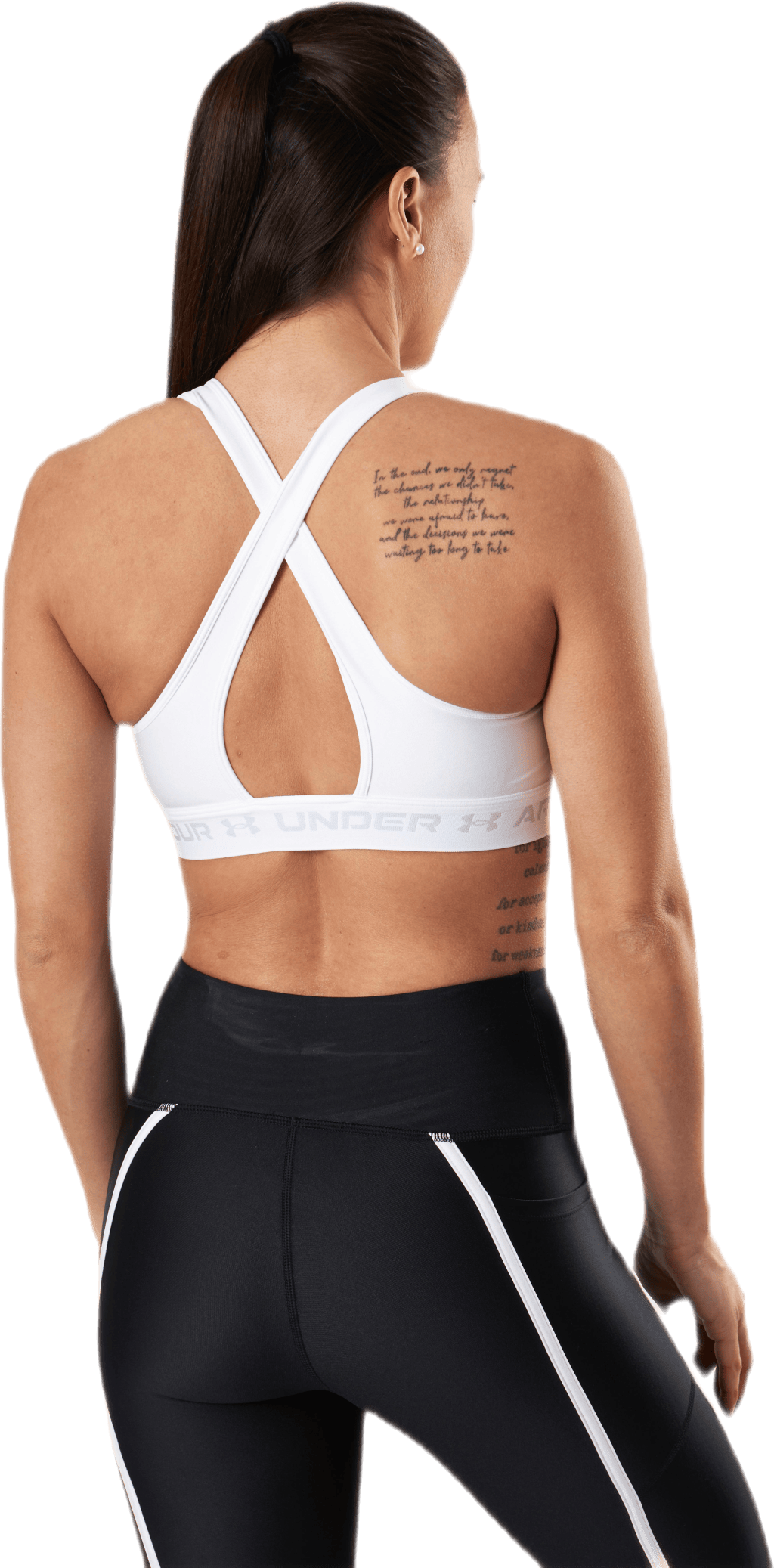 Crossback Mid Bra White - Bild 3