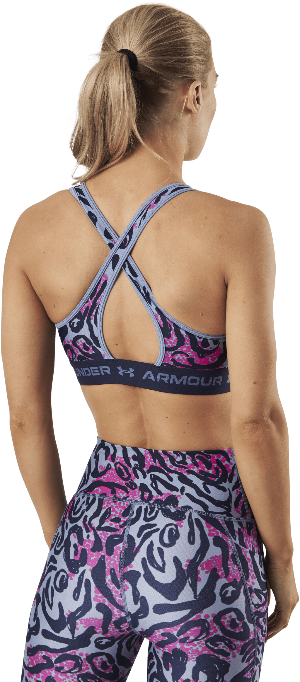 Crossback Mid Print Blue - Bild 3