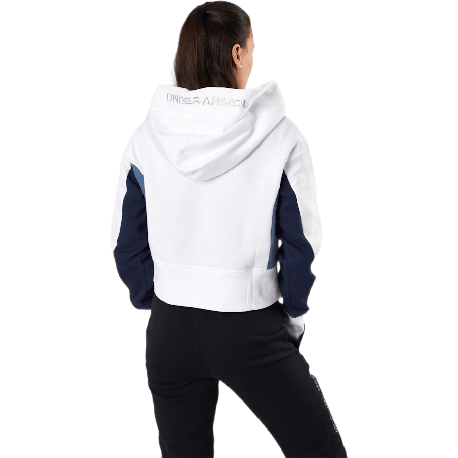 Rival Fleece EMB Hoodie White - Bild 3