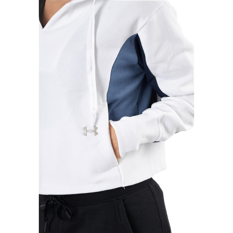 Rival Fleece EMB Hoodie White - Bild 5