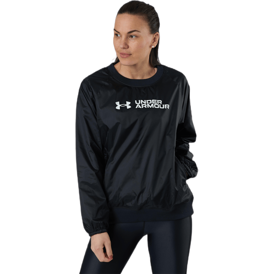 Recover Woven Shine Crew Black