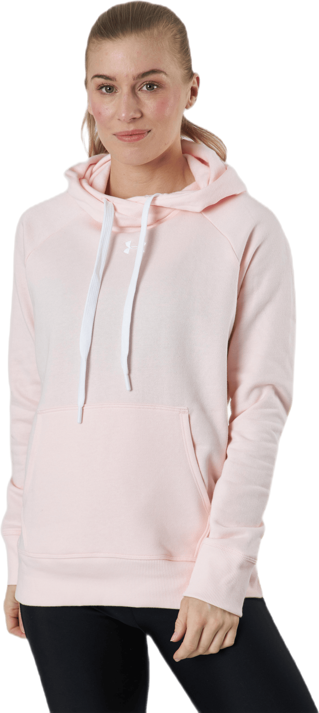 Rival Fleece HB Hoodie Pink, Female, Apparels, Shirts, Workout, Pink, M