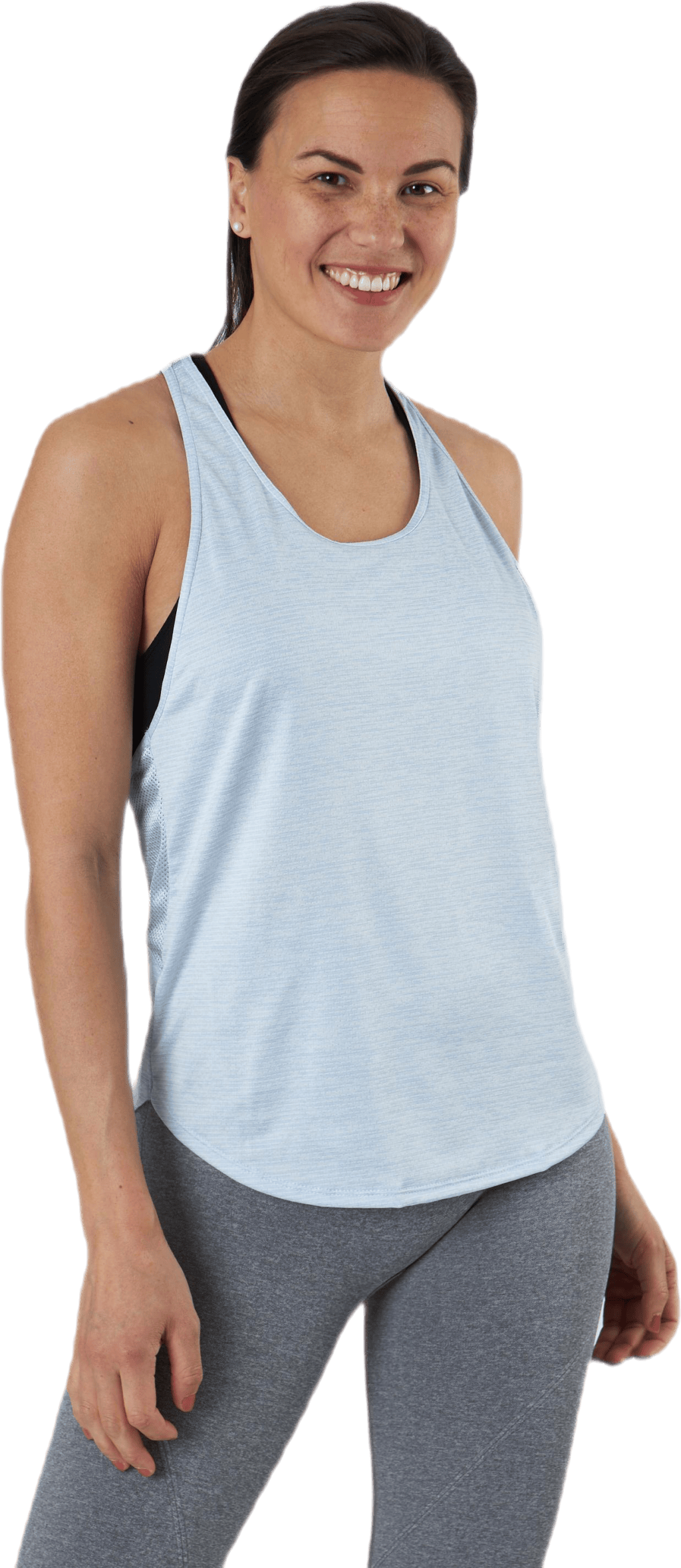Tech Vent Tank Blue, Female, Abbigliamento, Tops, Allenamento, Blu, XS