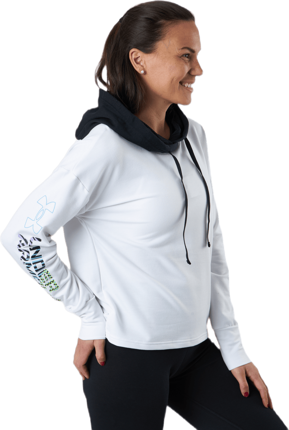 Rival Terry Geo Hoodie White - Bild 2