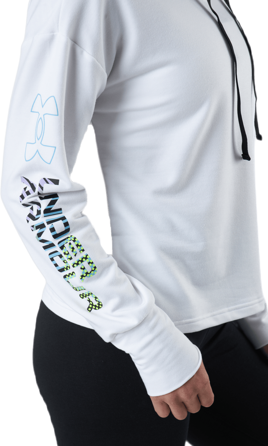 Rival Terry Geo Hoodie White - Bild 5