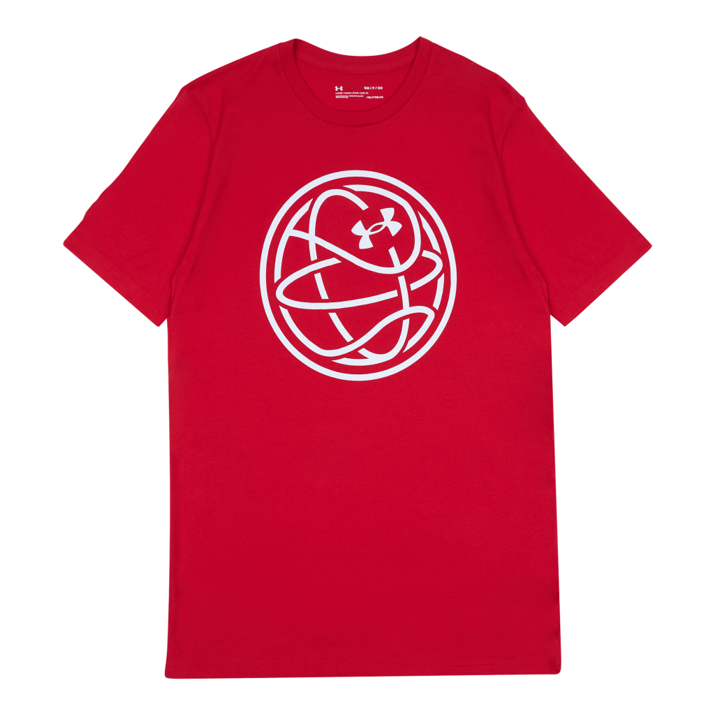 Hoops Icon Tee Red