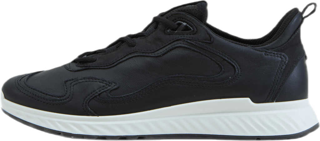 ST.1 Laced Shoes Black