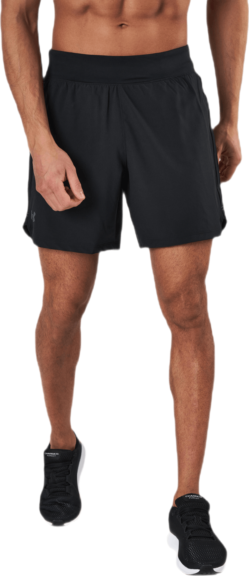SpeedPocket 7'' Short Black, Male, Apparels, Shorts, Running, Black, L
