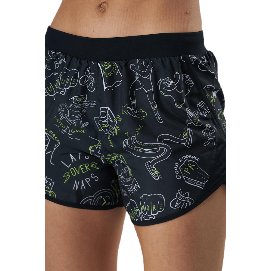 Run Ur Face Off Short Black - Bild 4