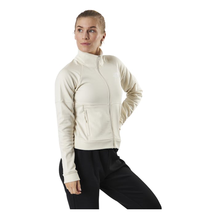 AT Full Zip Jacket White, Female, Apparels, Shirts, White, XS