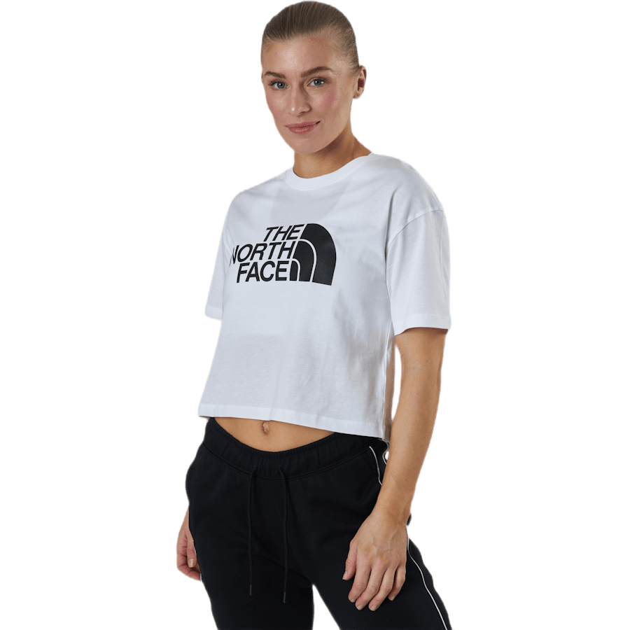 Cropped Easy Tee White
