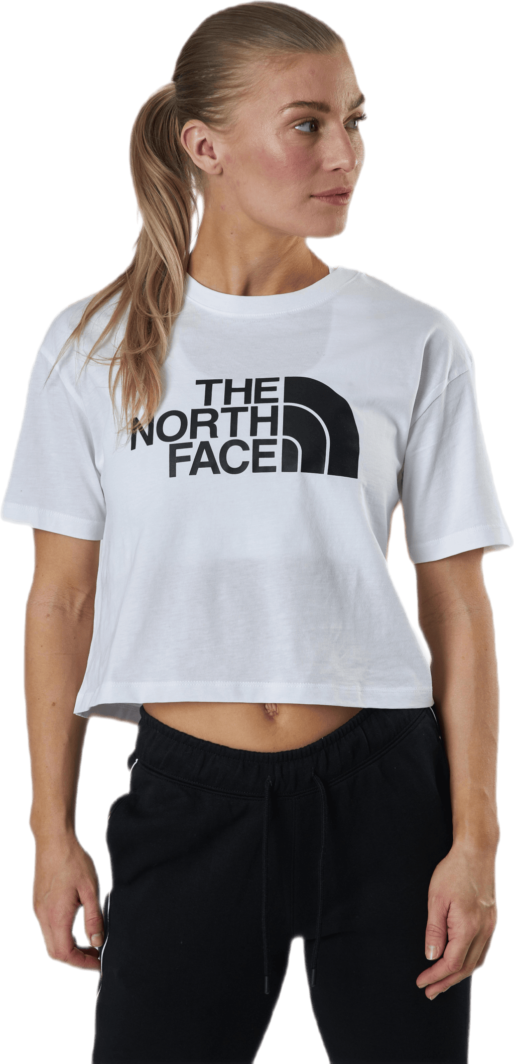 Cropped Easy Tee White - Bild 2