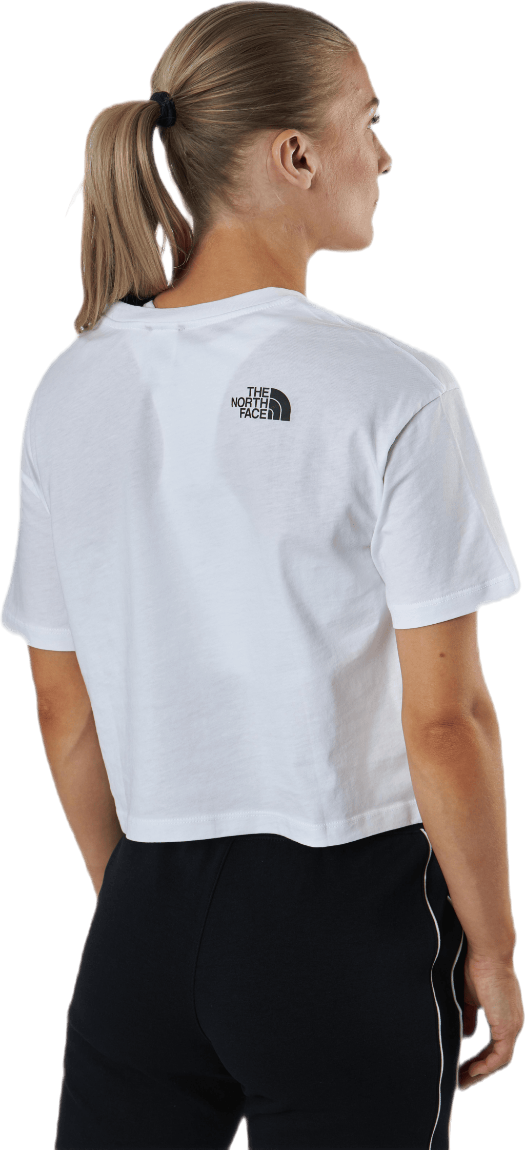 Cropped Easy Tee White - Bild 3