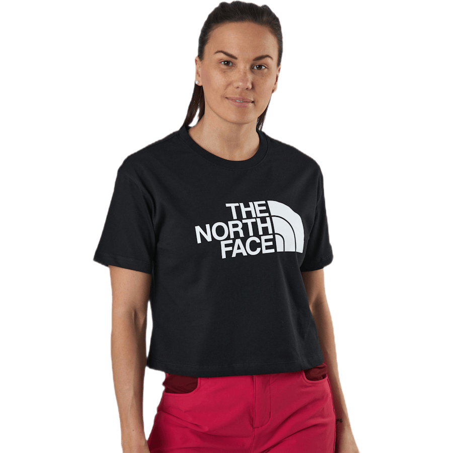 Cropped Easy Tee Black