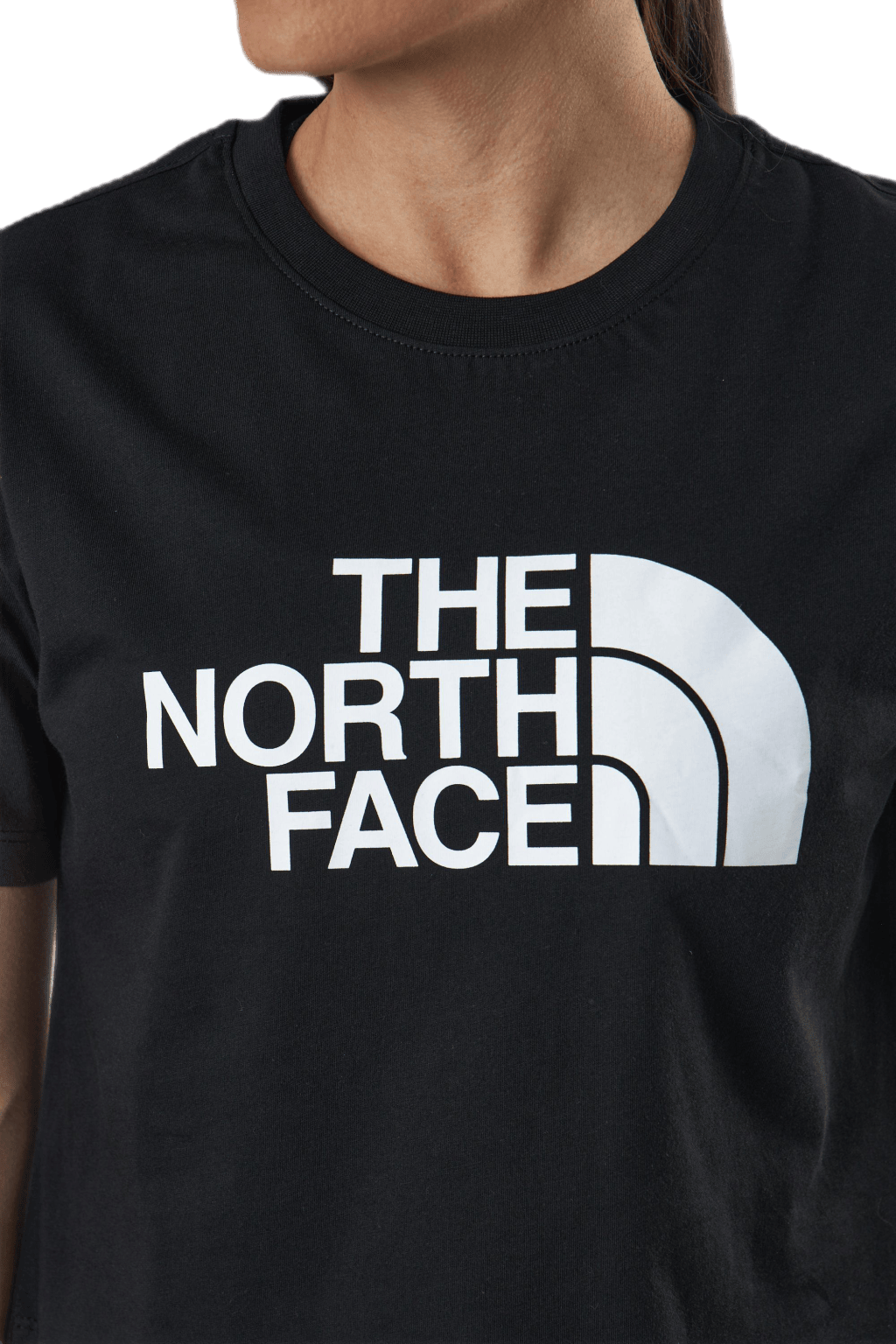Cropped Easy Tee Black - Bild 4