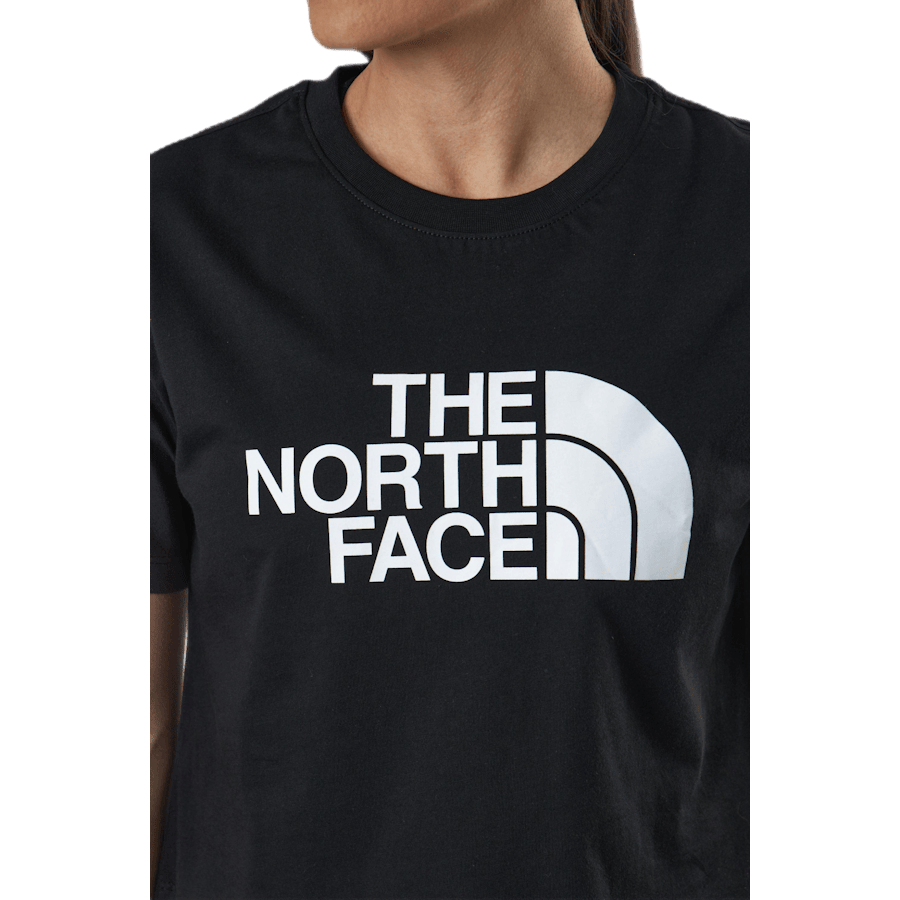 Cropped Easy Tee Black - Bild 4