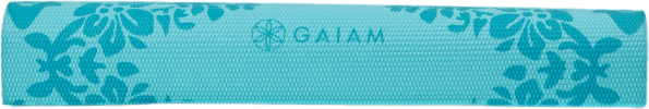 4mm Neo Baroque Yoga Mat Blue, Unisex, Equipment, Training equipment, Yoga, Blue, ONESIZE