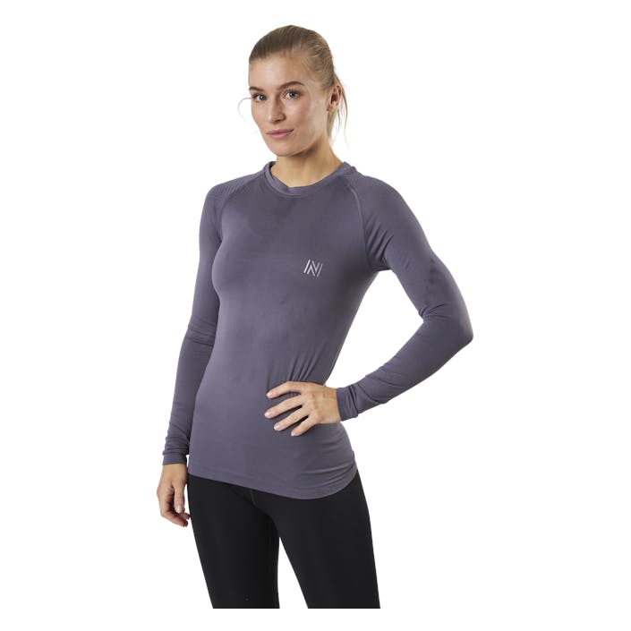 Dylan LS T-Shirt Blue, Female, Kleding, basis lagen, Training, Blauw, S