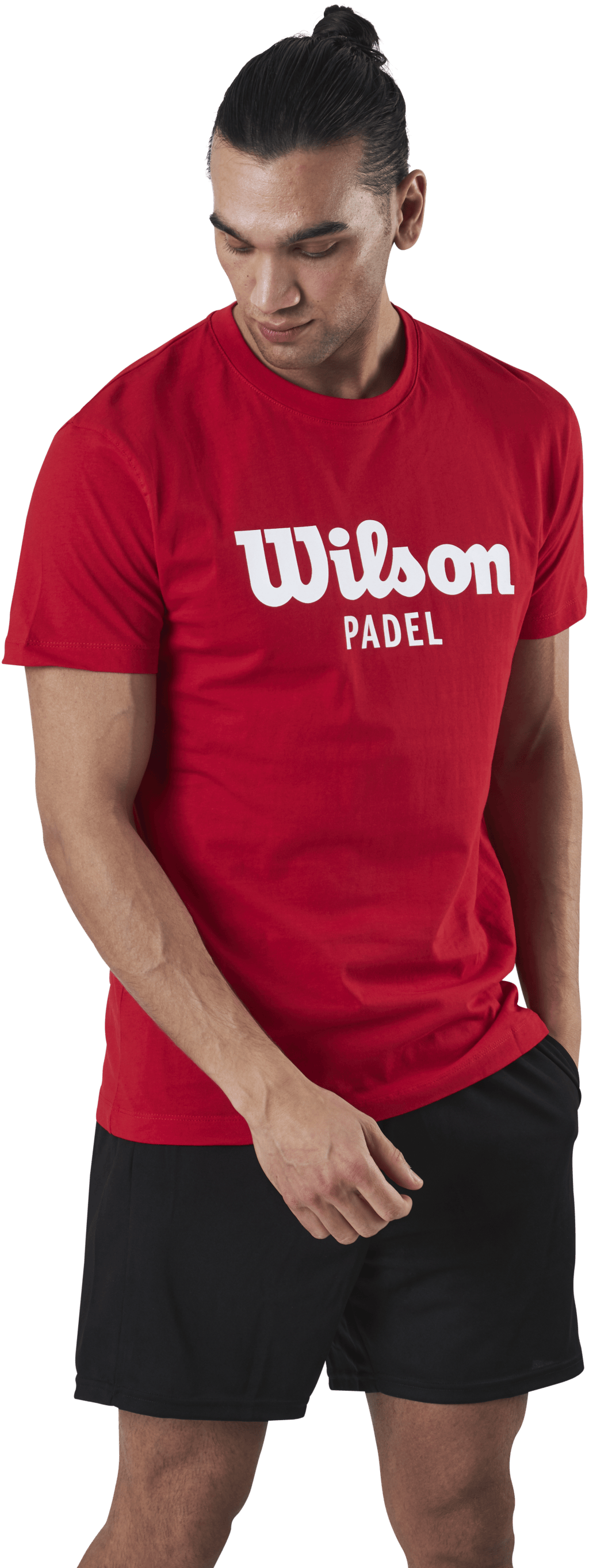 Padel Scrpt Tee Red
