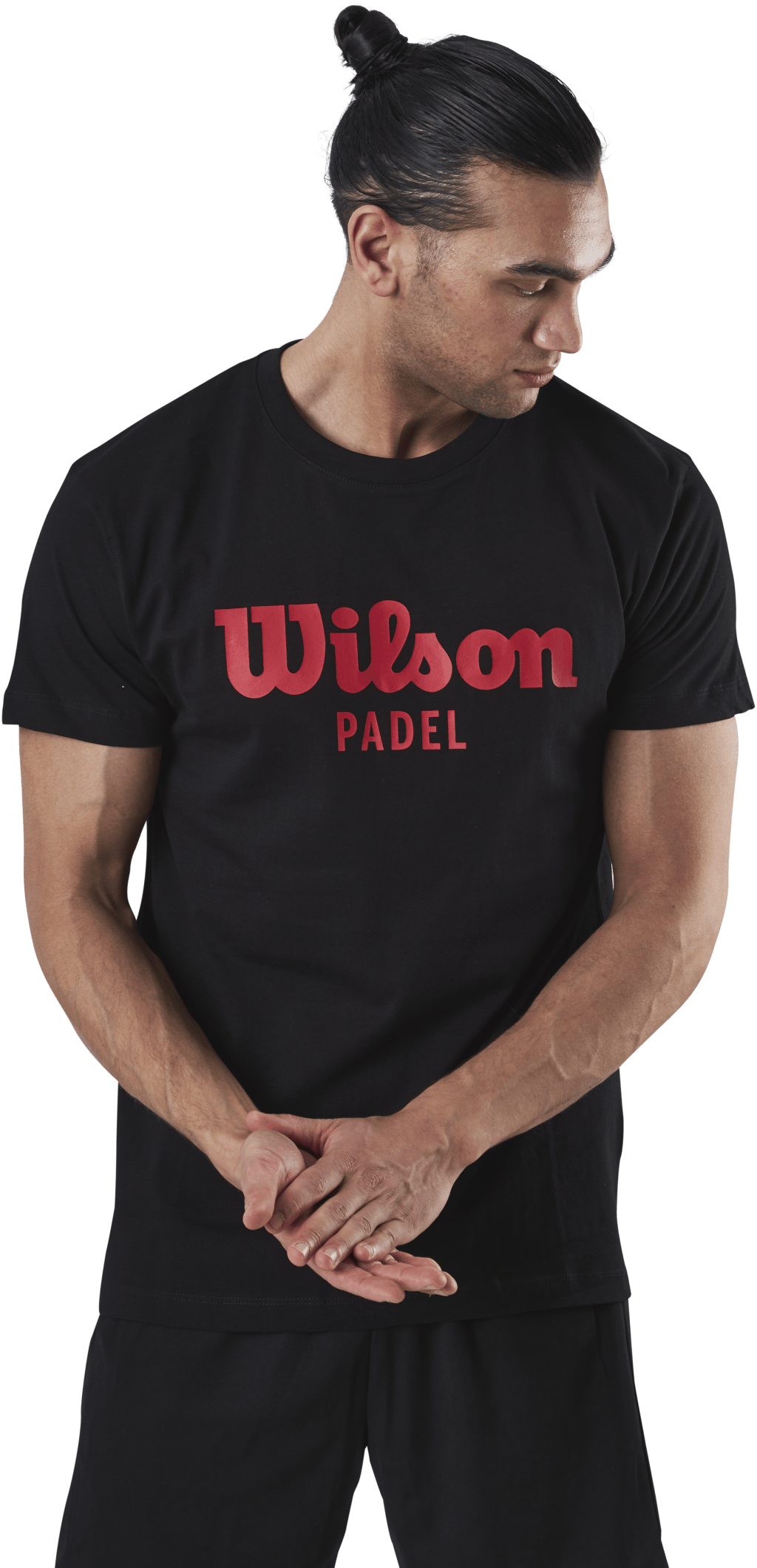 Padel Scrpt Tee Black
