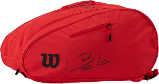 Bela Super Tour Bag Red, Unisex, Attrezzature, borse e zaini, Padel, Rosso, ONESIZE