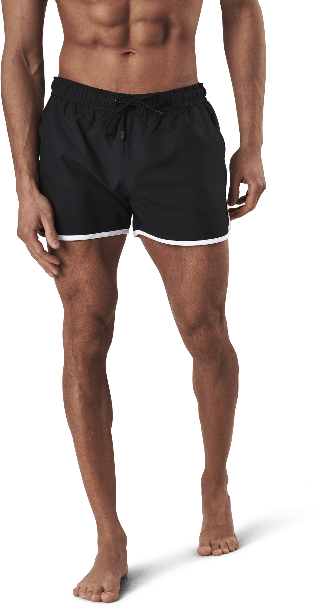 Sandro Swimshorts Black, Male, Ropa, Trajes de baño, Natación, Negro, M