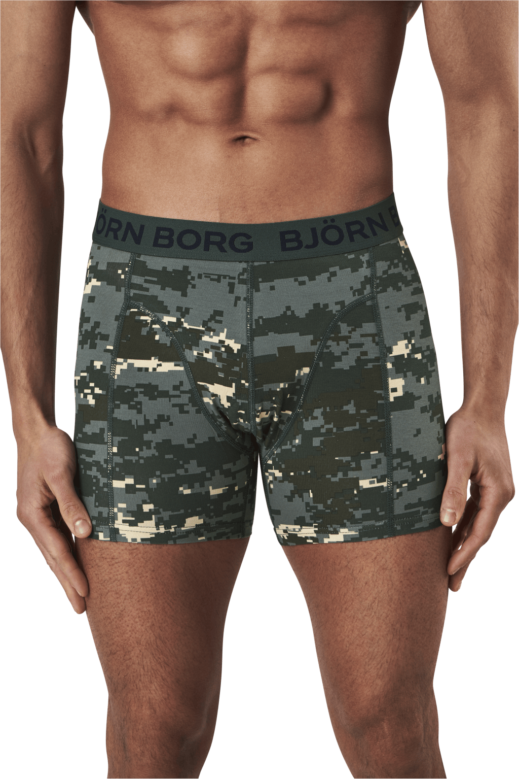 Sammy Digital Woodland 2-Pack Green, Male, Abbigliamento, Biancheria intima, Verde, S