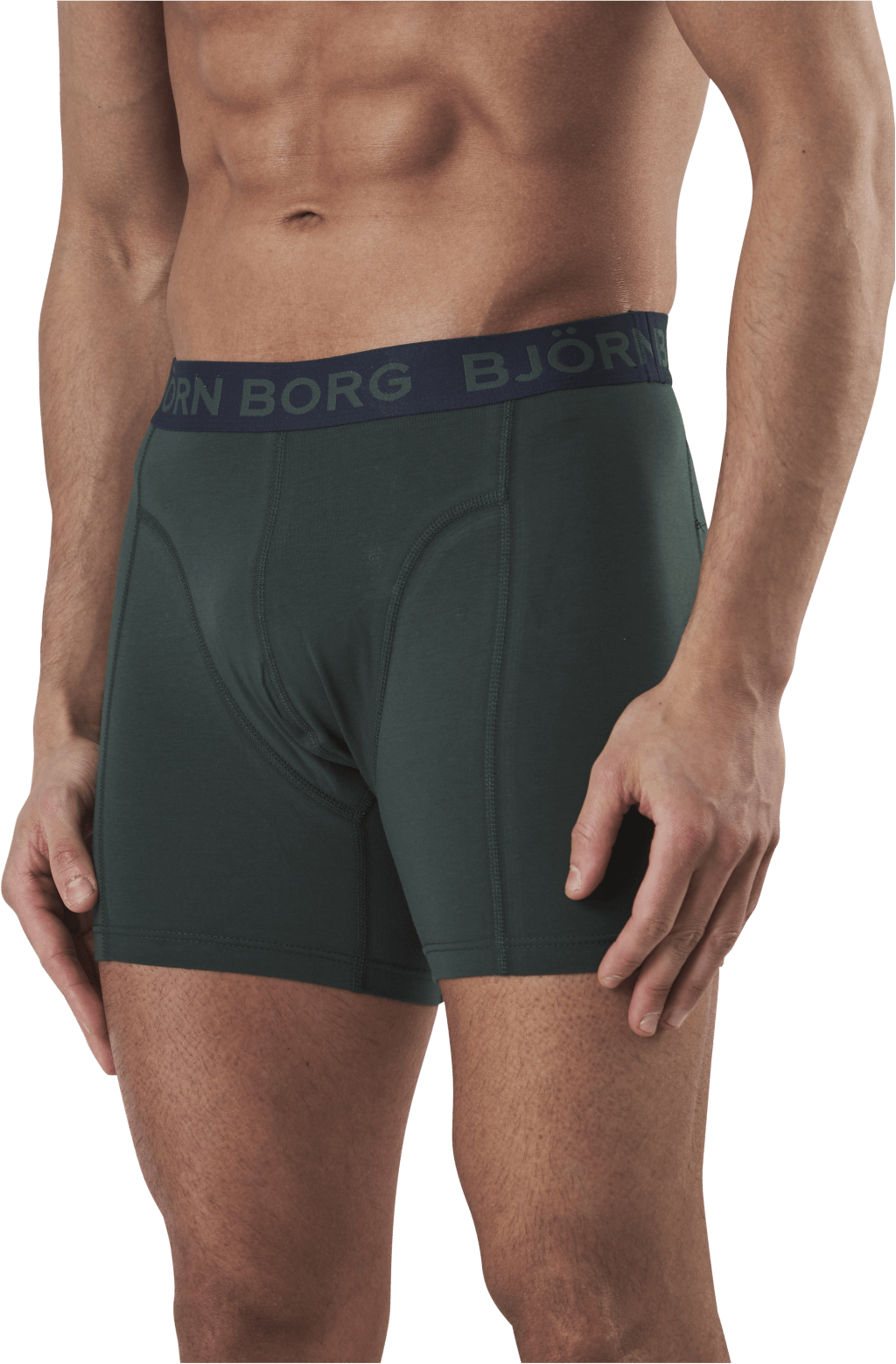 Sammy Flower Grid 3-Pack Blue, Male, Kleding, Ondergoed, Blauw, XL