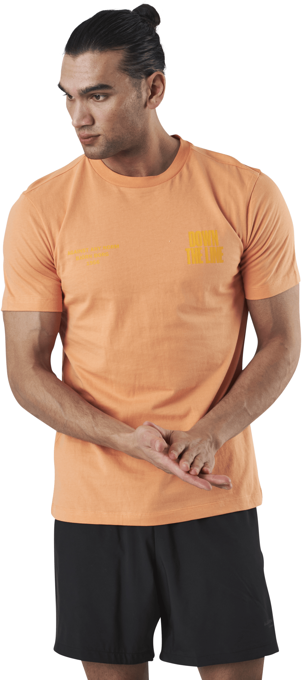 Borg Sport Tee Orange, Male, Vêtements, T-shirt, Orange, L