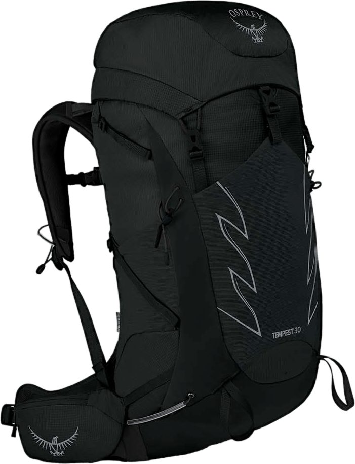 Tempest 30 Black, Female, Equipment, bags & backpacks, Black, XS/S