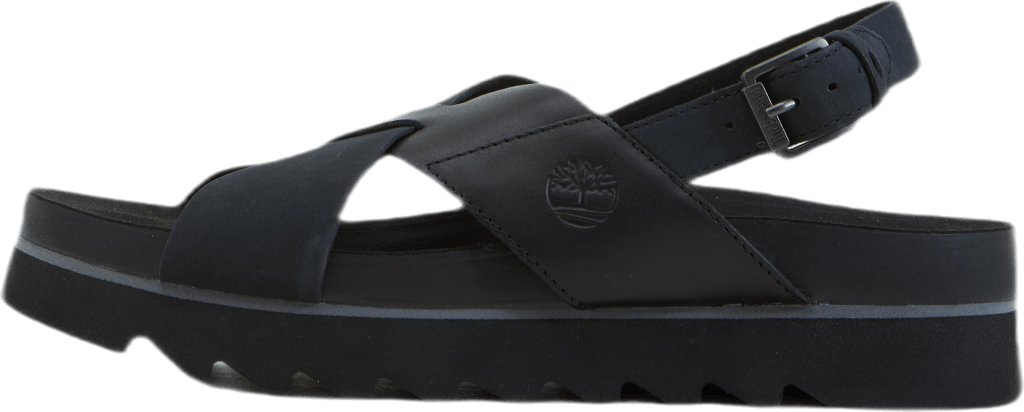 Santa Monica Sunrise Crossband Black, Female, Skor, Sandaler och Tofflor, Svart, EU 41,5