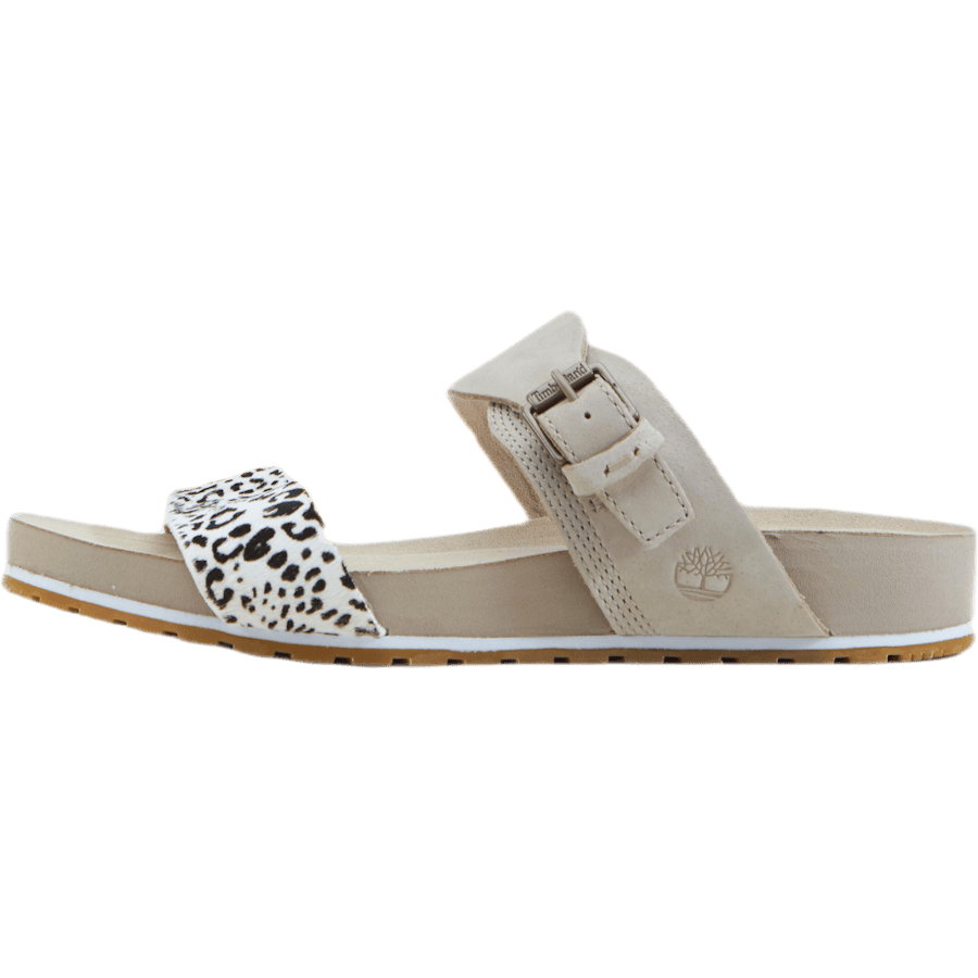 Malibu Waves 2 Band Slide White/Black