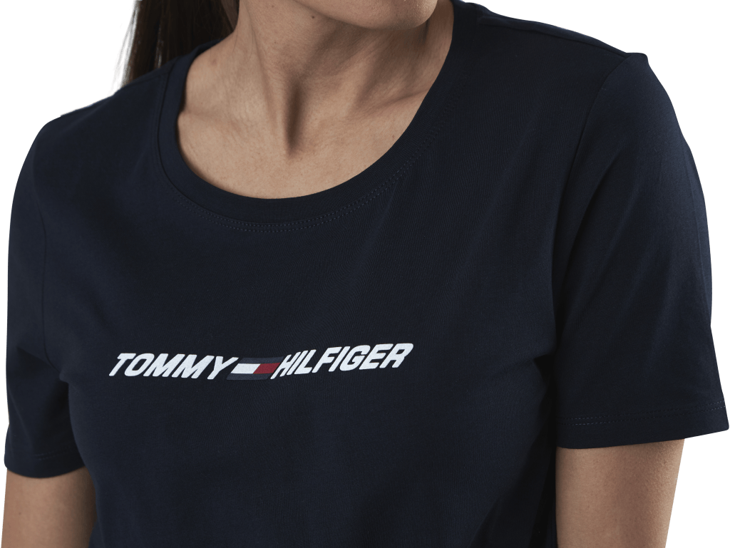 Regular C-Nk Graphic Tee Ss Blue - Bild 4