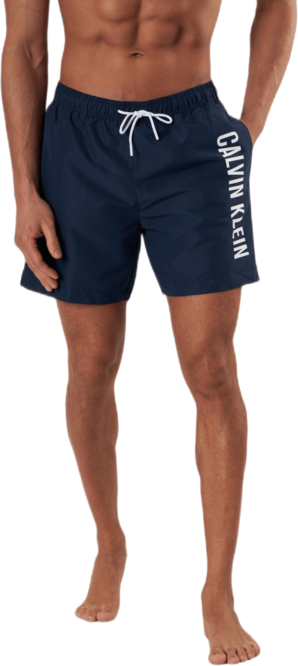 Intense Power Medium Drawstring Black, Male, Ropa, Trajes de baño, Natación, Negro, M
