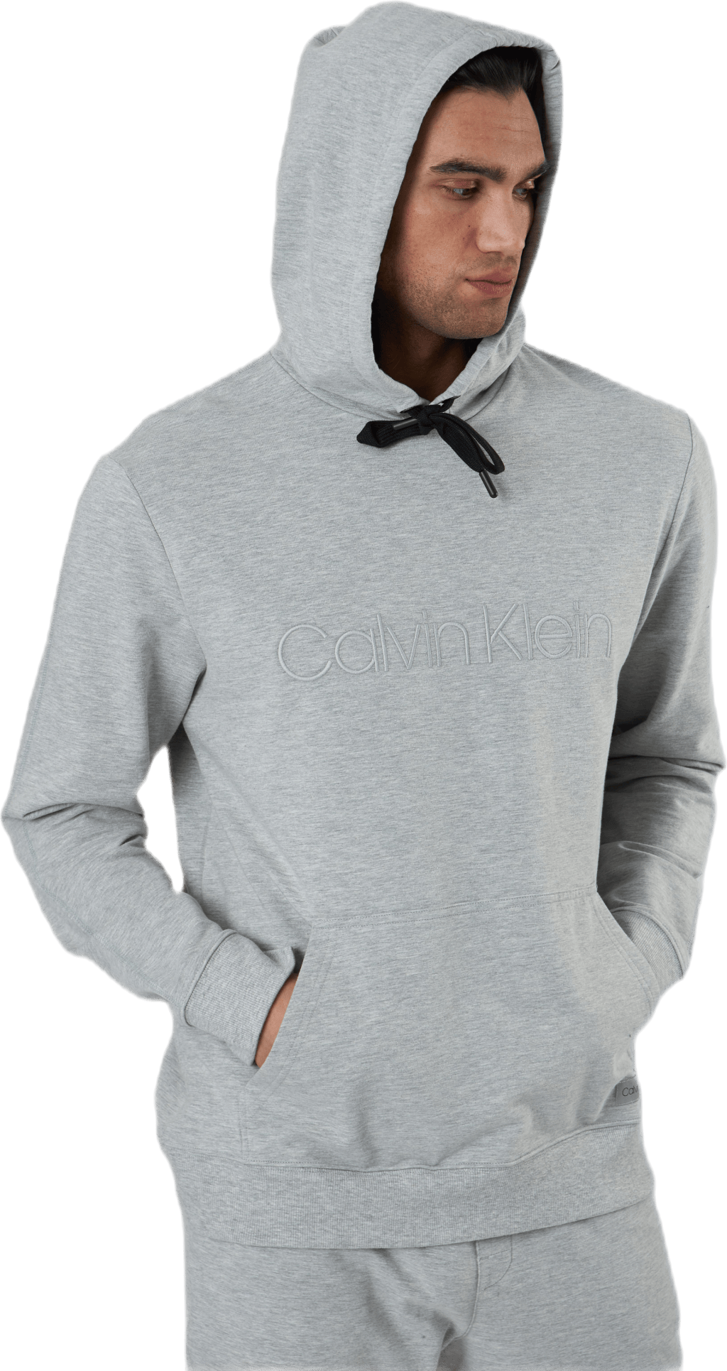 Eco Cotton L/S Hood Grey - Bild 2