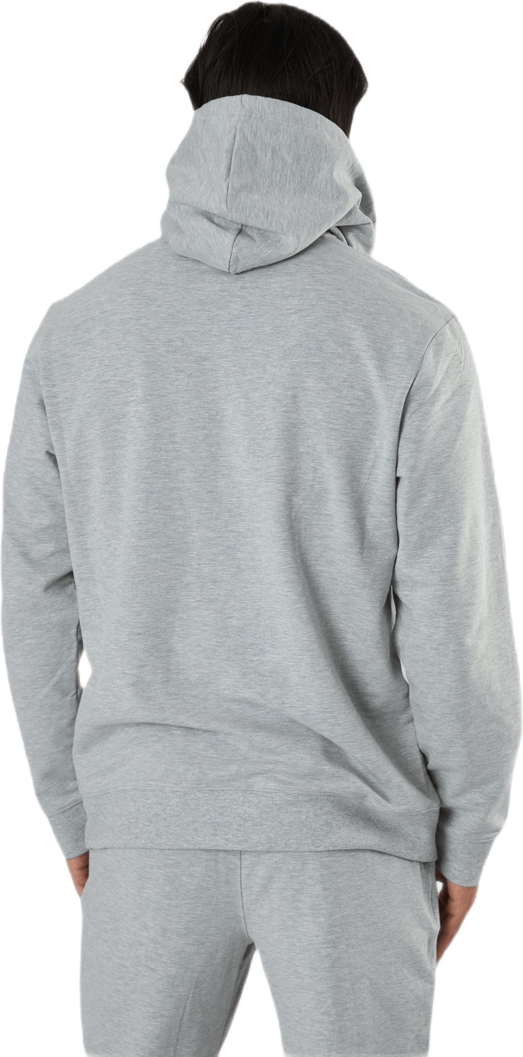 Eco Cotton L/S Hood Grey - Bild 3