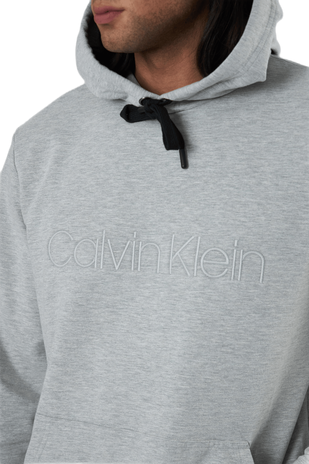 Eco Cotton L/S Hood Grey - Bild 4