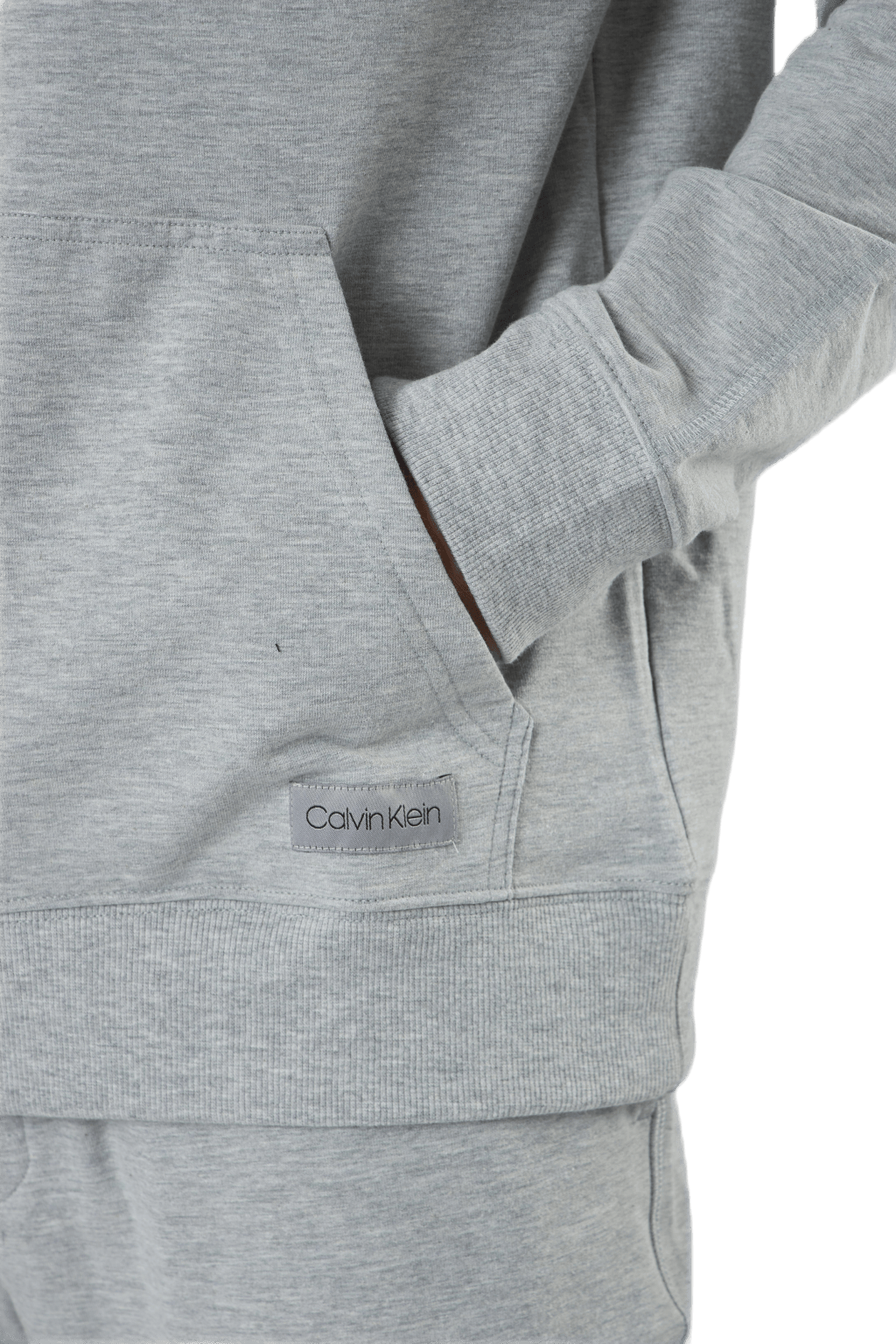 Eco Cotton L/S Hood Grey - Bild 5