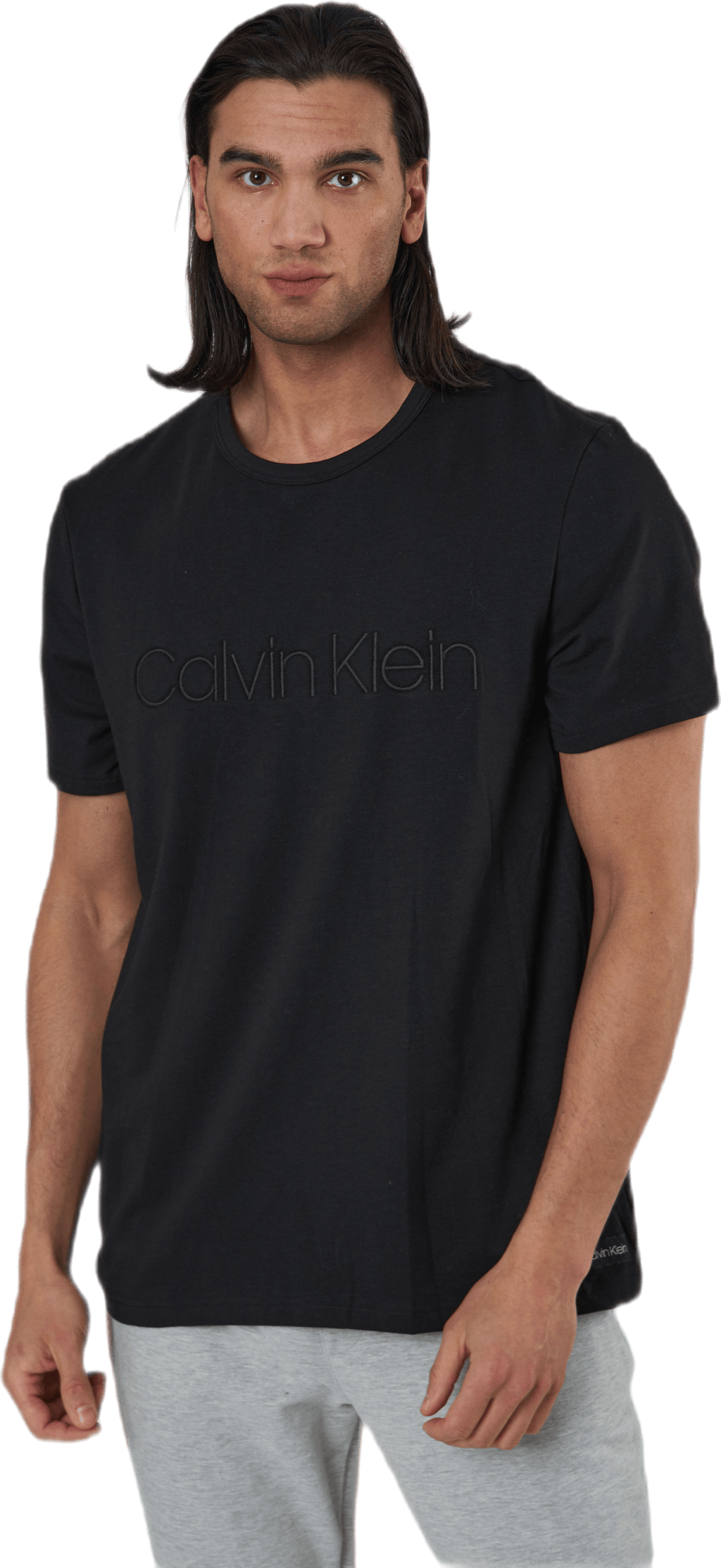 Eco Cotton S/S Crew Neck Black