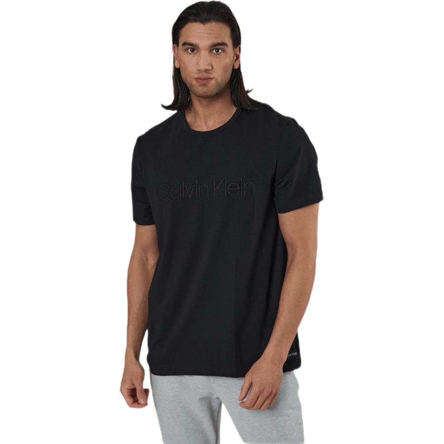 Eco Cotton S/S Crew Neck Black