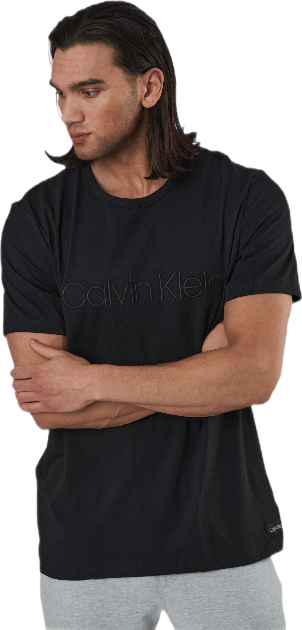 Eco Cotton S/S Crew Neck Black - Bild 2