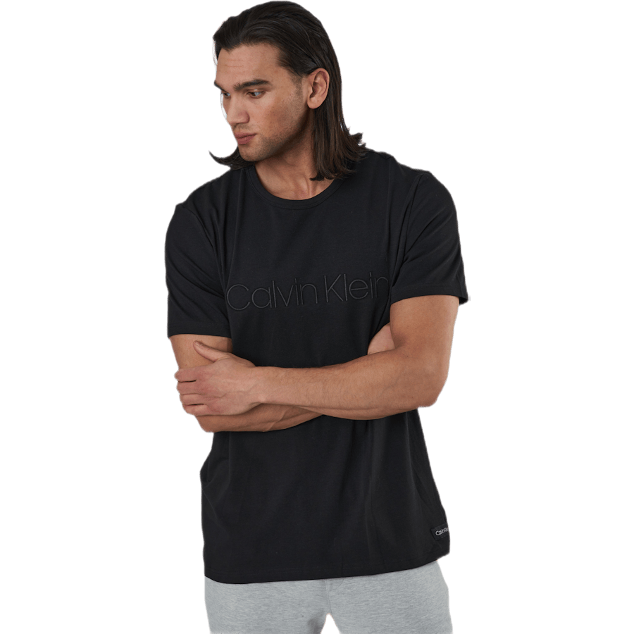 Eco Cotton S/S Crew Neck Black - Bild 2