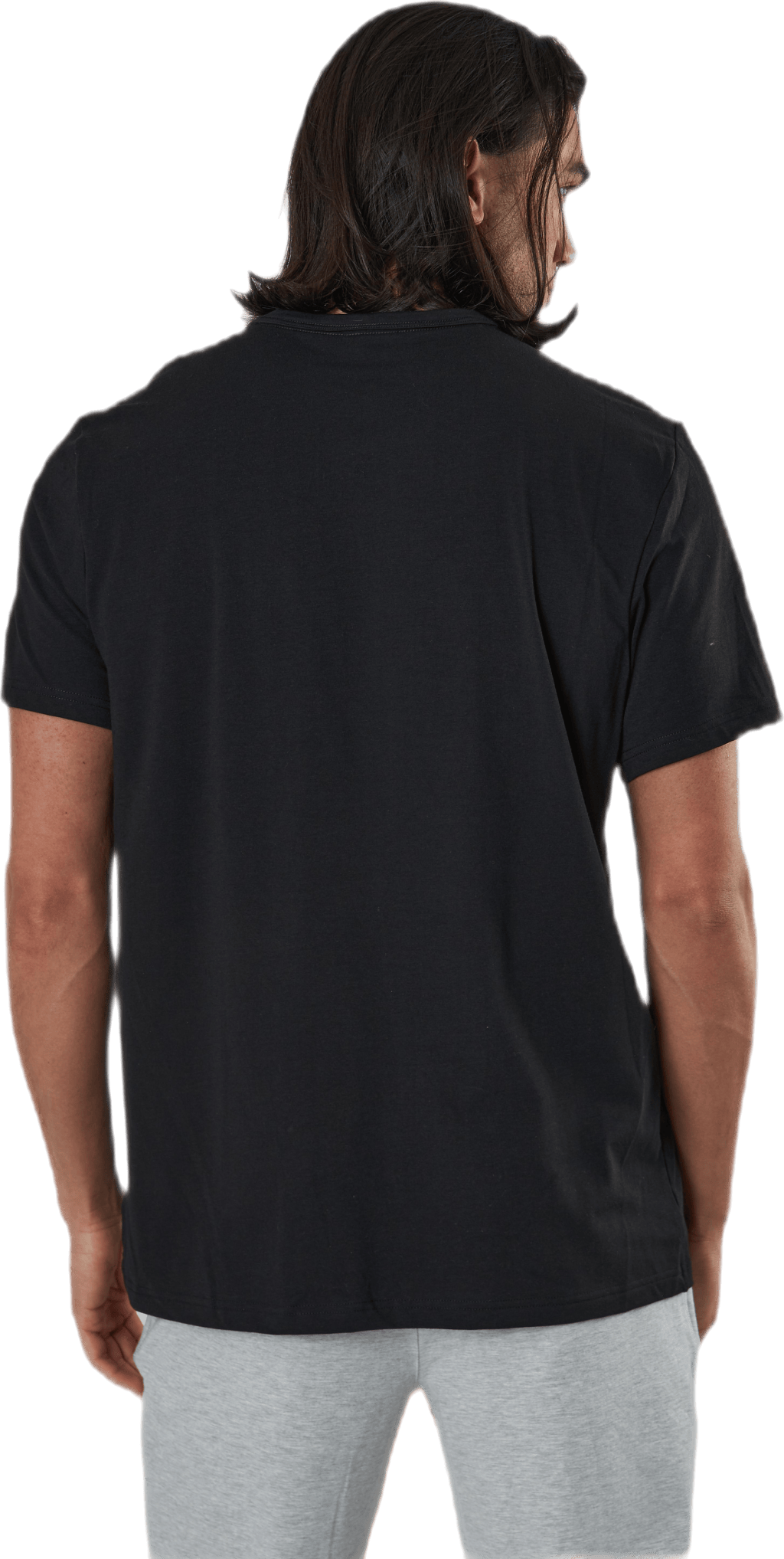 Eco Cotton S/S Crew Neck Black - Bild 3