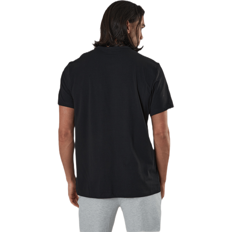 Eco Cotton S/S Crew Neck Black - Bild 3