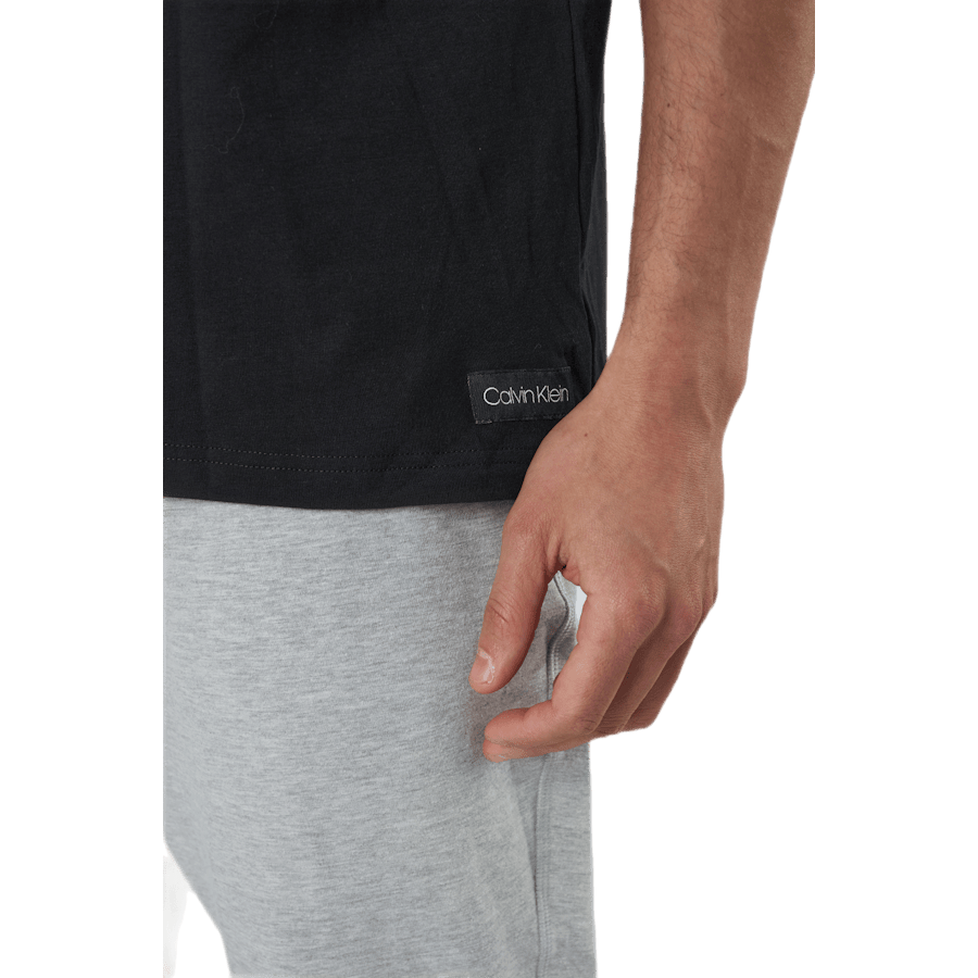 Eco Cotton S/S Crew Neck Black - Bild 4