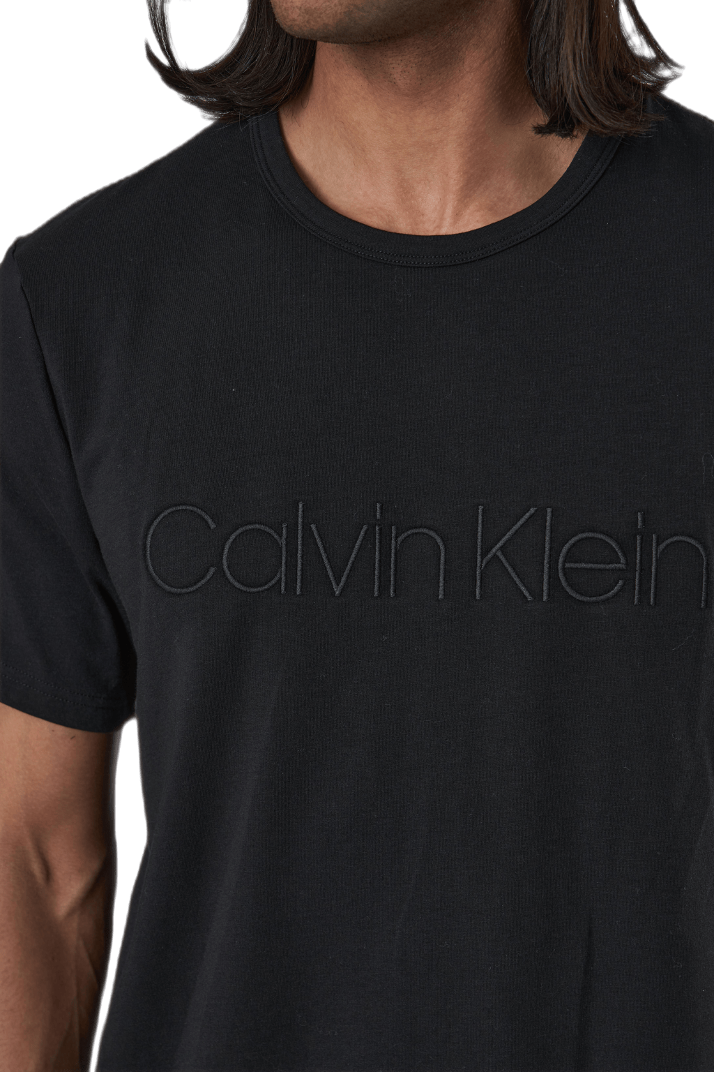 Eco Cotton S/S Crew Neck Black - Bild 5