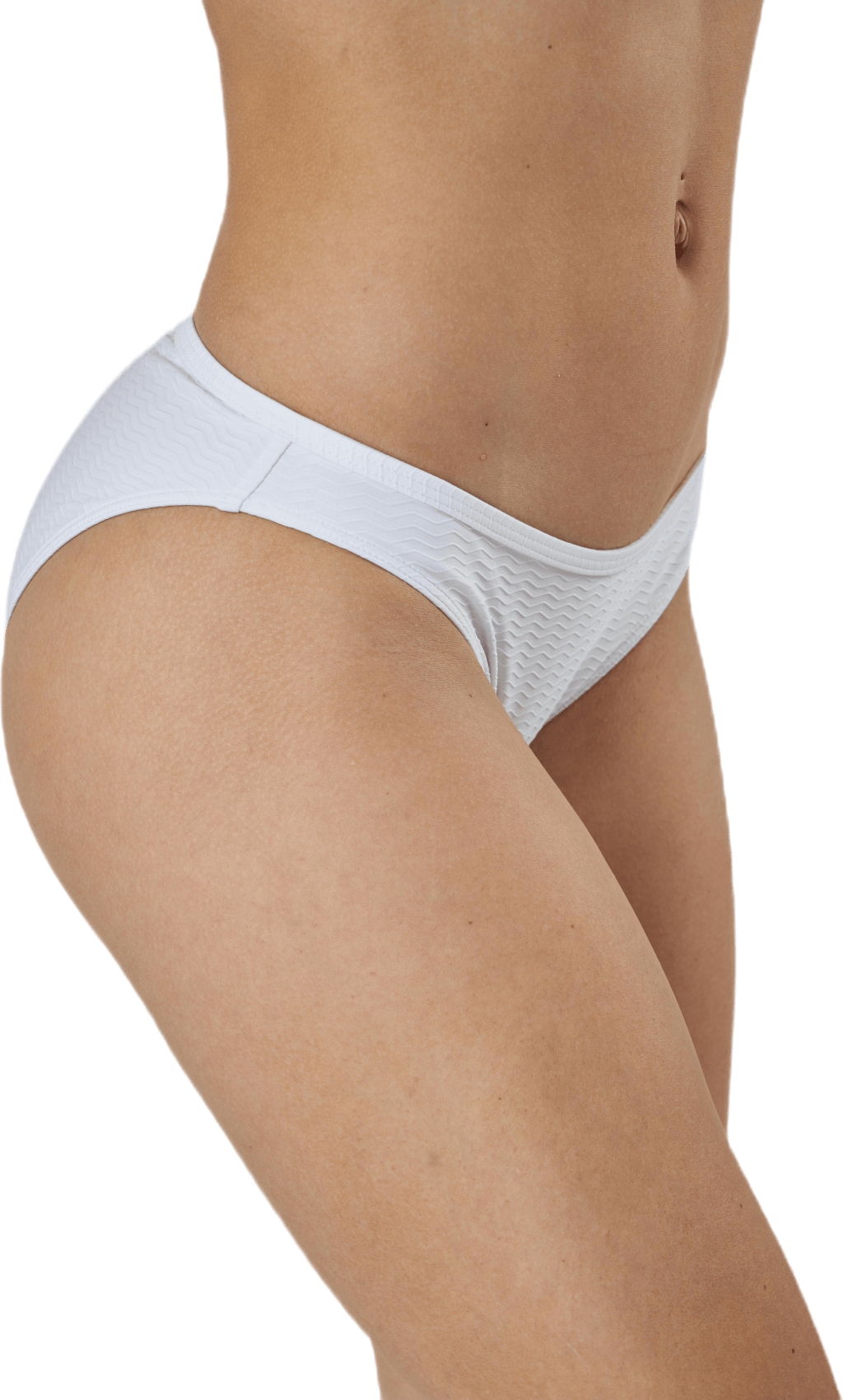 Core Textured Classic Bikini Bottom White - Bild 3